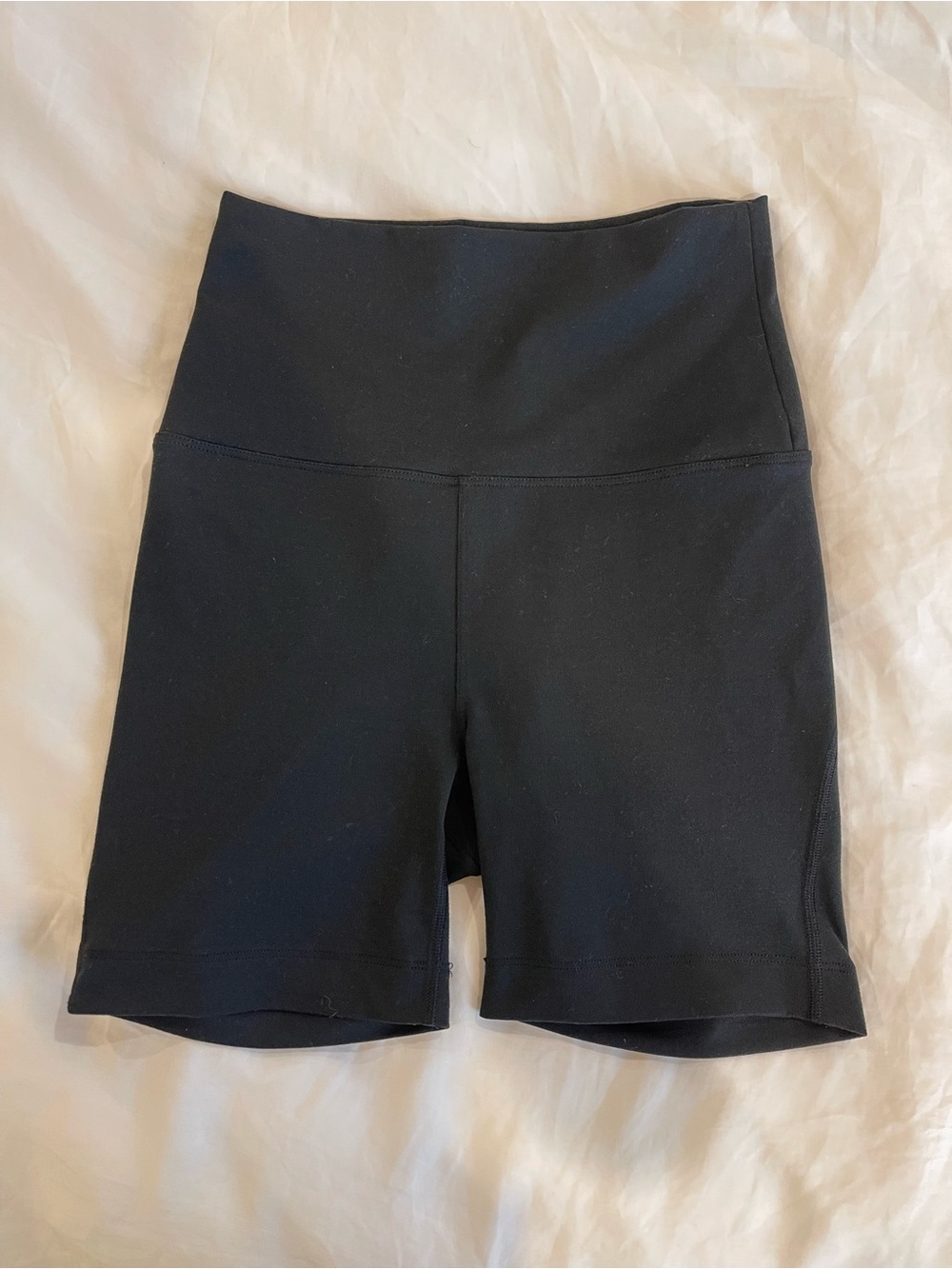 Outdoor Voices Black High-Rise 5” Biker Shorts